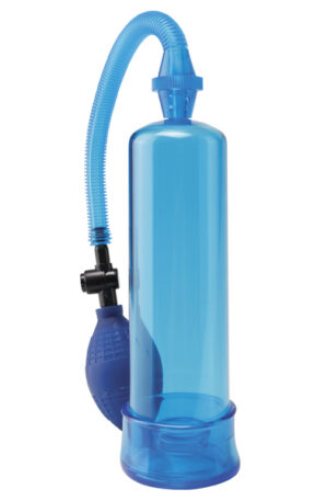 Pipedream Pump Worx Beginner's Power Pump Blue - Penisa sūknis 1