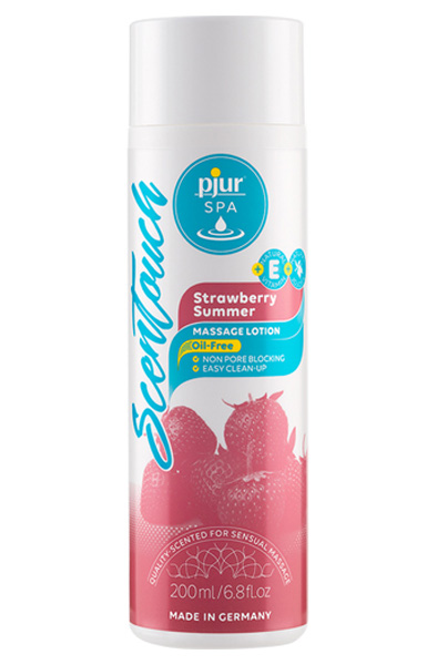 Pjur Strawberry Summer Massage Lotion 200ml - Masāžas eļļa 2