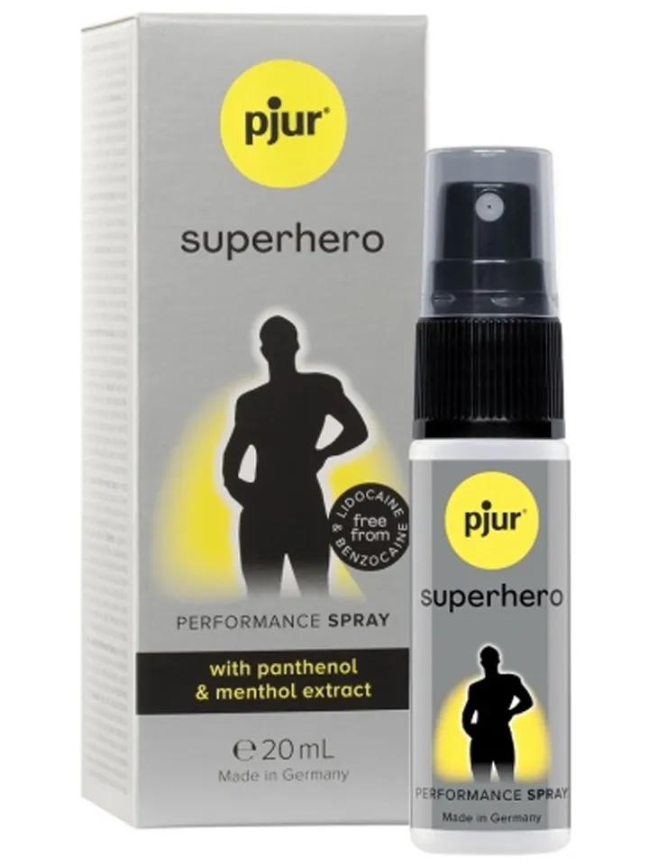 Pjur Superhero Performance Spray 20ml - Kavēšanās aerosols 1