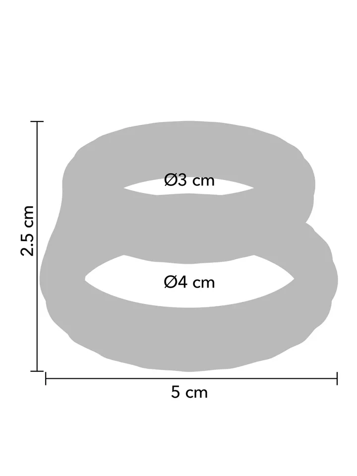 Playhouse Bold Double Cock Cage - Gaiļa gredzens 3 [full]