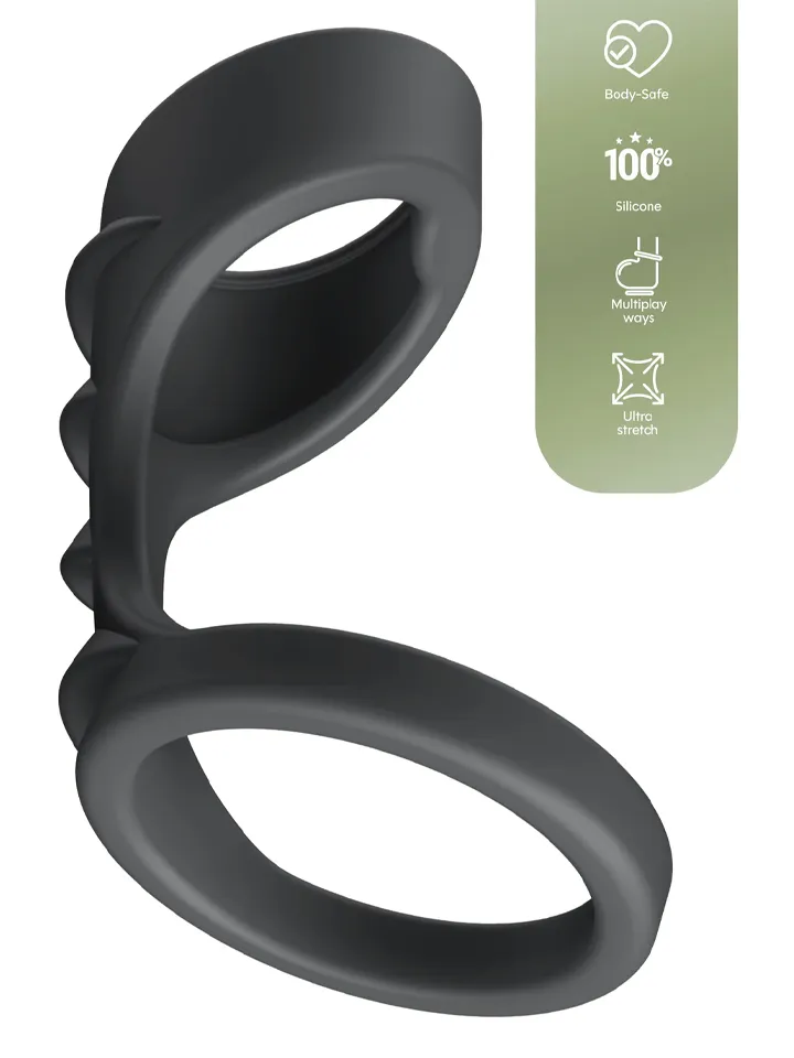 Playhouse Boost Ring & Penis Sleeve - Penisa pagarinātājs/dzimumlocekļa piedurkne 1 [full]