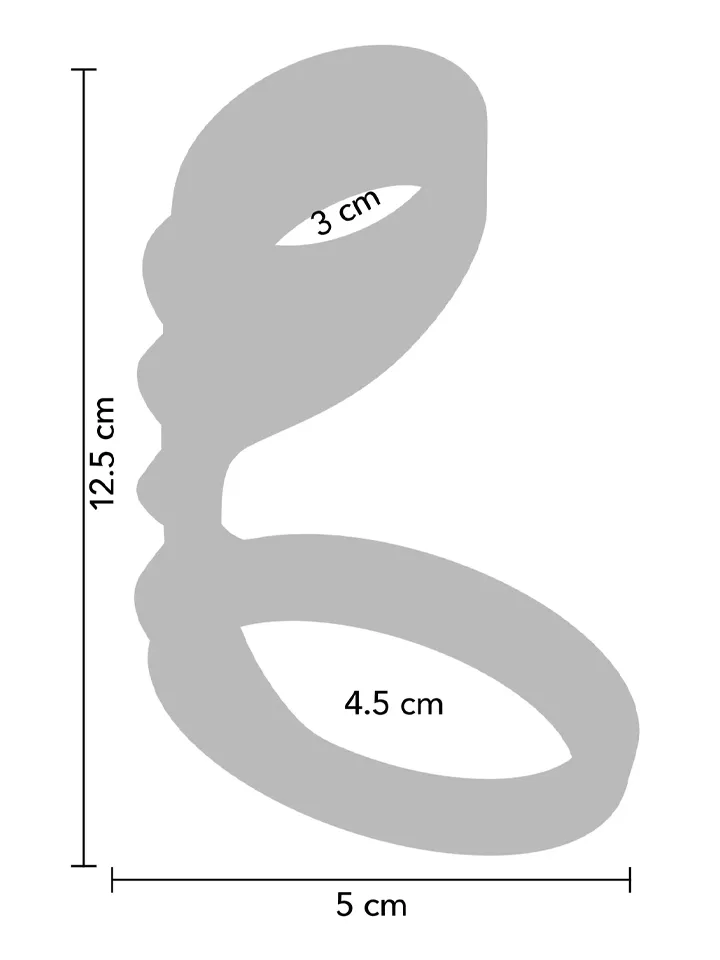 Playhouse Boost Ring & Penis Sleeve - Penisa pagarinātājs/dzimumlocekļa piedurkne 2 [full]