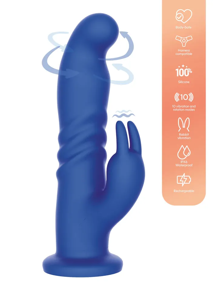 Playhouse Rotating G-Spot Rabbit Vibrator - Trušu vibrators 1 [full]