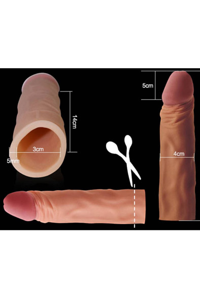 Pleasure X Tender Penis Sleeve - Penisa pagarinātājs/dzimumlocekļa piedurkne 3
