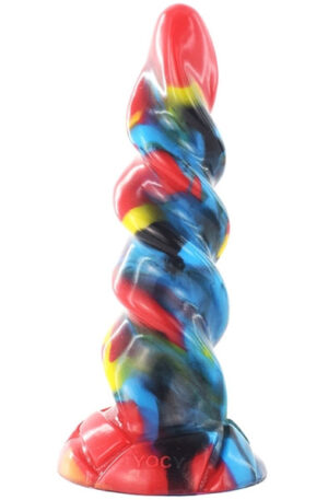 Plug Gimlix Multicolor 23 cm - Dragon dildo 1