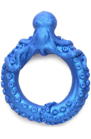Poseidon's Octo-Ring Silicone Cock Ring Blue - Gaiļa gredzens 1