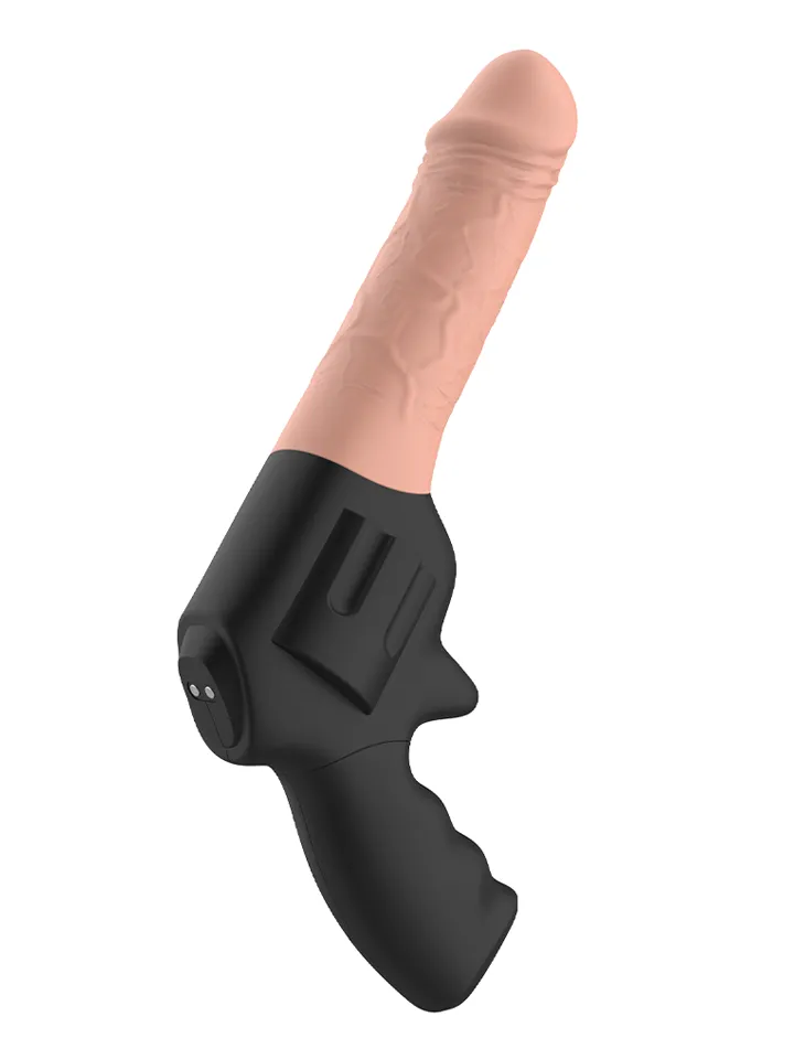 PowerShot Vibrating & Thrusting Dildo - Vibrējošs dildo 3 [full]