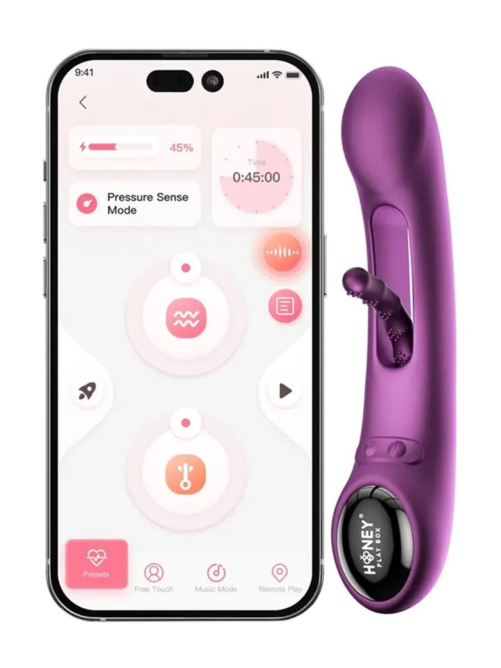 Pressure Sensing App-Controlled G-spot Vibrator - Lietotnes kontrolēts vibrators 1 [full]