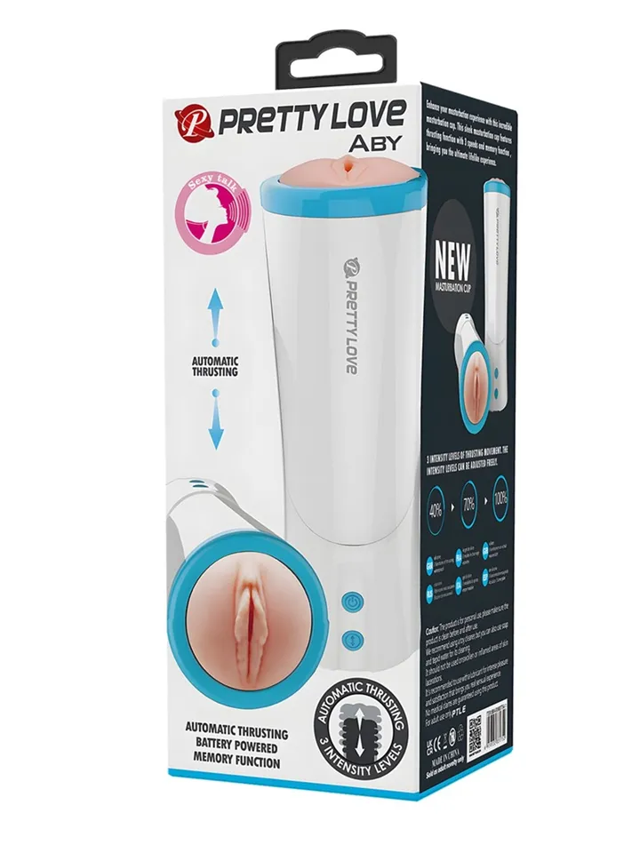 Pretty Love Aby Pussy Sexy Talk - Automātiskais masturbators 4 [full]