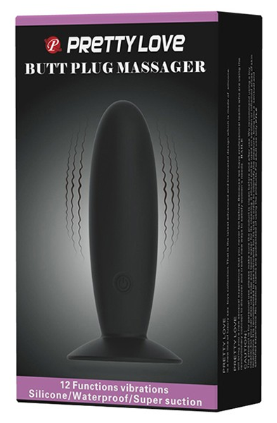 Pretty Love Butt Plug Massager - Vibrējošs anālais spraudnis 2