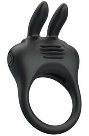 Pretty Love Davion Rabbit Vibrator Ring - Vibrējošs gaiļa gredzens 1