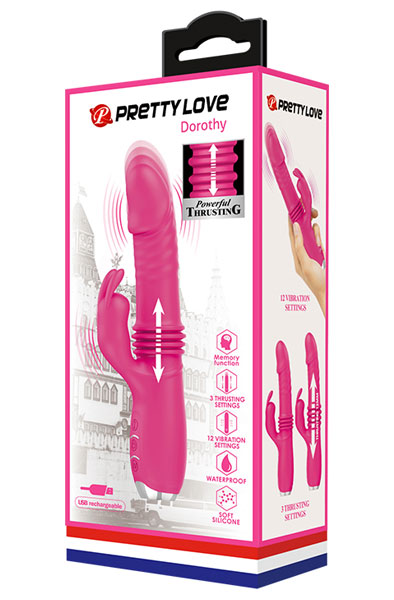 Pretty Love Dorothy Pink - Trušu vibrators 3