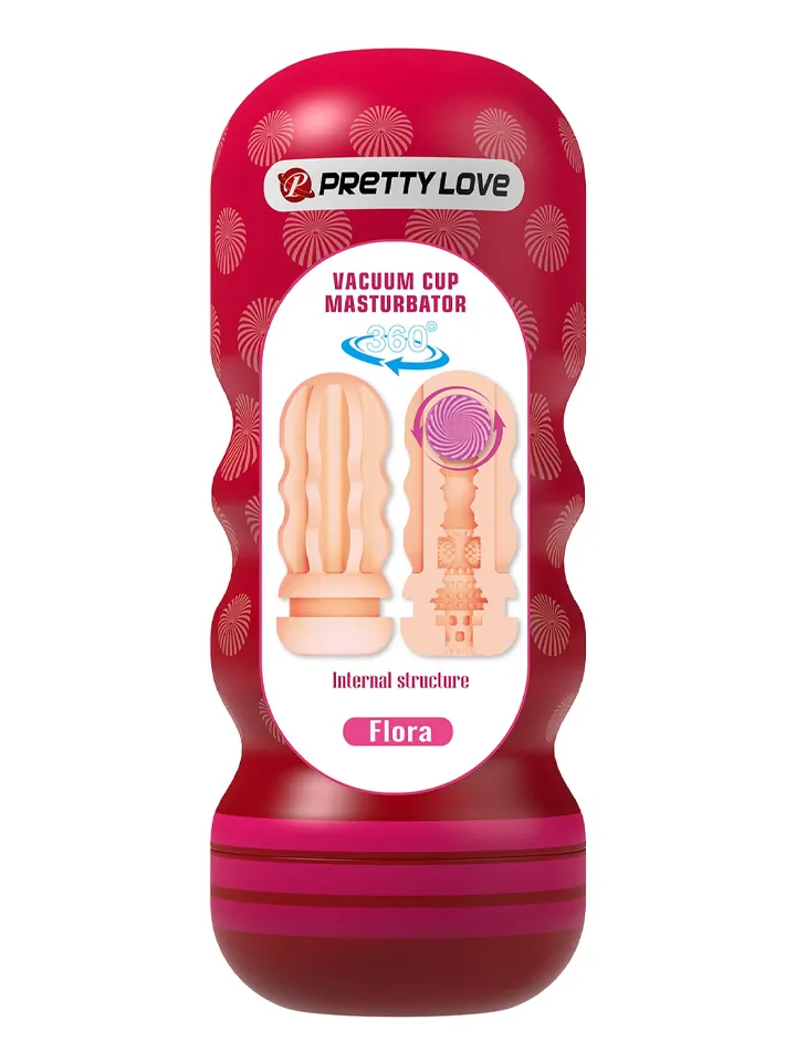 Pretty Love Flora Vacuum Cup Masturbator - Masturbators 1 [full]