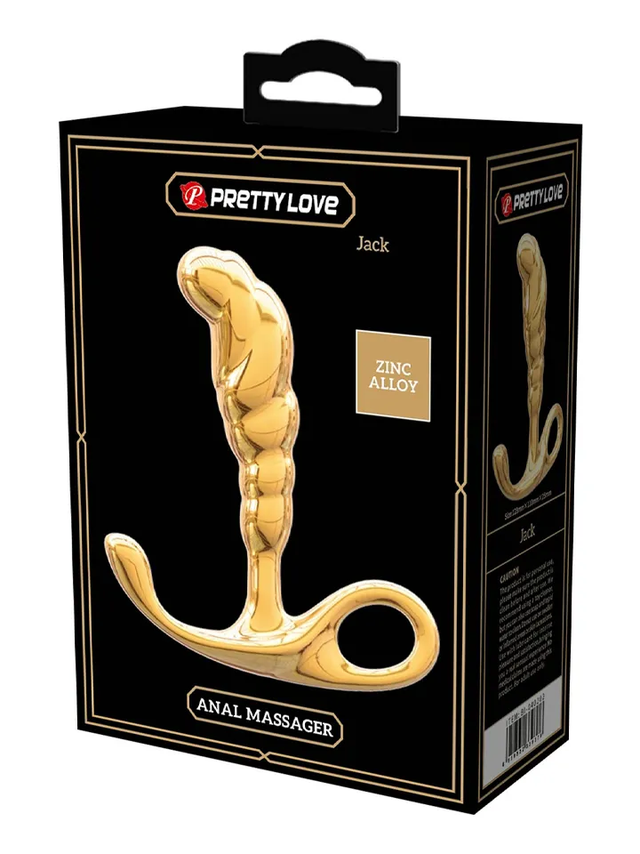 Pretty Love Jack Metal Prostate Massager - Prostatas stimulēšana 4 [full]
