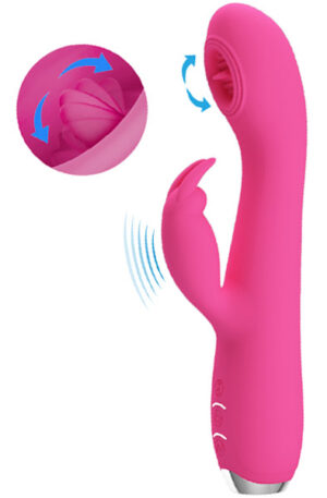 Pretty Love Rachel Pink 3 Licking 12 Vibration - Trušu vibrators 1
