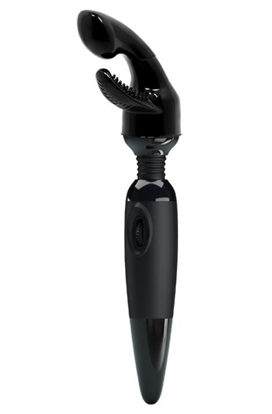 Pretty Love Sensual Massager Black - Burvju nÅ«jiÅa / masÄžas zizlis 1