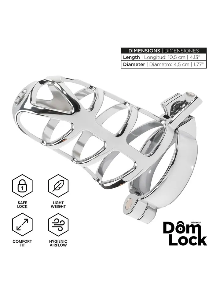 Prisoner Chastity Cage Size Medium - Šķīstības būris 2 [full]