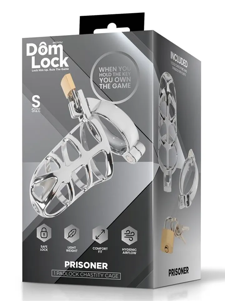 Prisoner Chastity Cage Size Small - Šķīstības būris 4 [full]