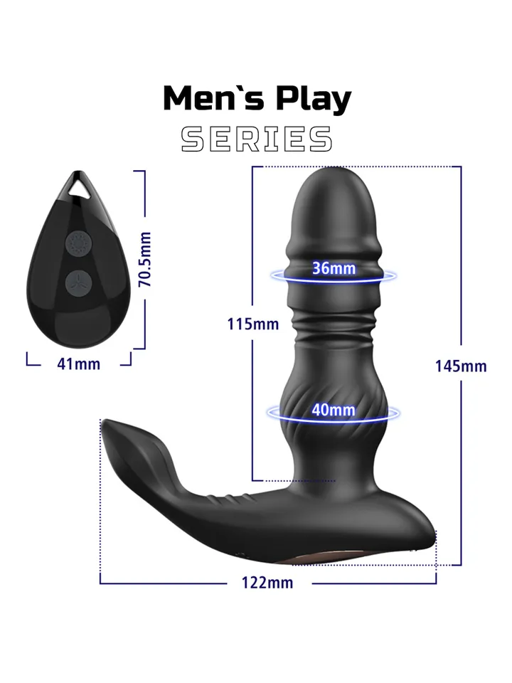 Prostate Massager With Thrusting Motion - Prostatas stimulators 4 [full]