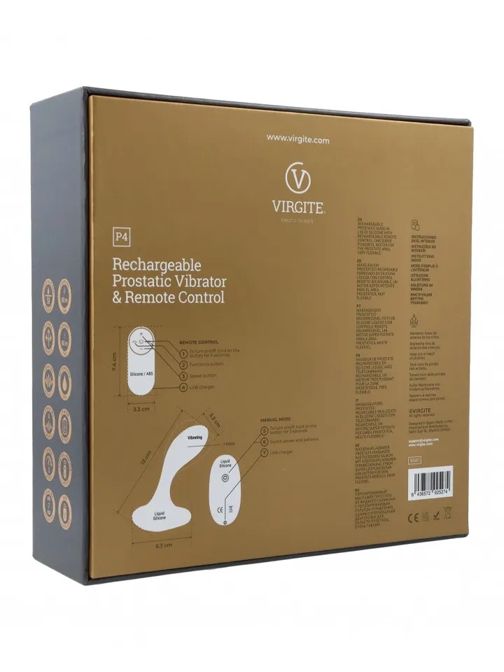 Prostatic Vibrator Plug With Remote Control - Prostatas vibrators 5 [full]