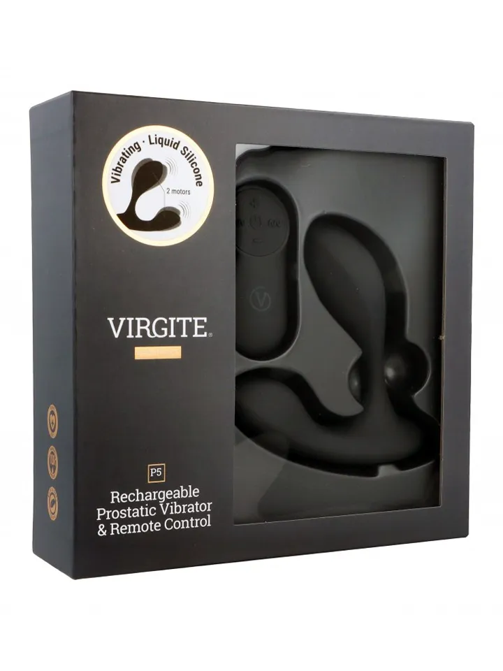 Prostatic Vibrator With Remote Black - Prostatas vibrators 3 [full]