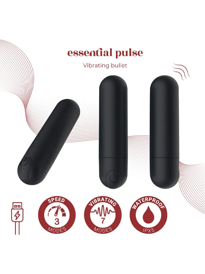 Pulse Rechargeable Vibrating Bullet - Lodes vibrators 1 [full]