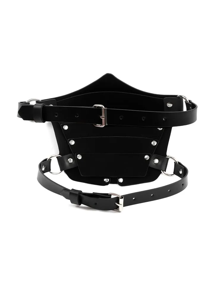 Punk Style Adjustable Mask - BDSM maska 2 [full]