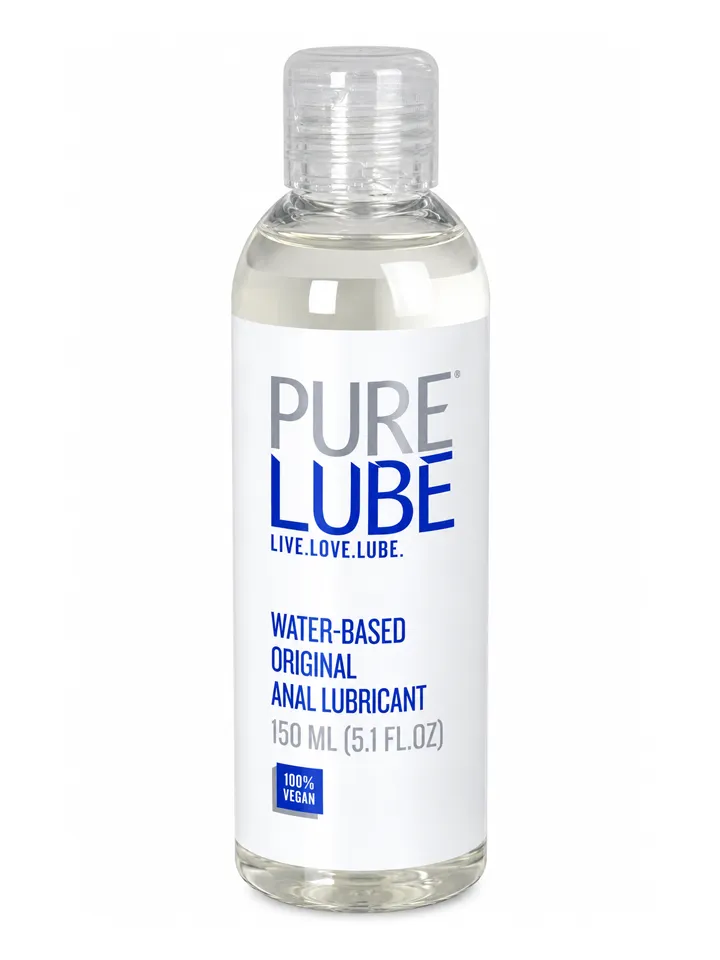 Pure Lube Water-Based Anal Lubricant 150 ml - Anāls lubrikants 1 [full]