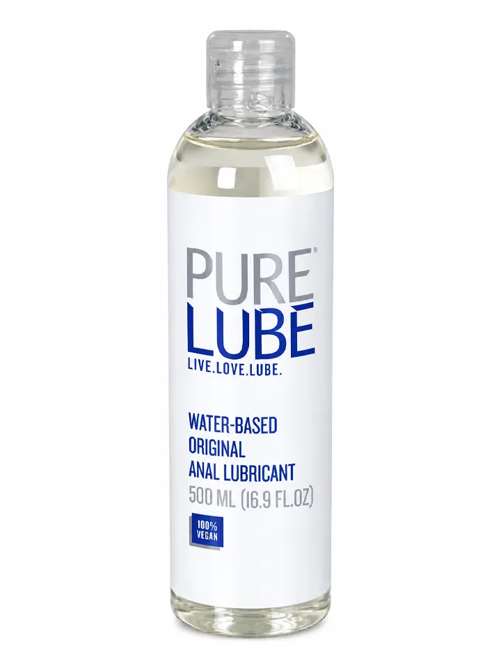 Pure Lube Water-Based Anal Lubricant 500 ml - Anāls lubrikants 1 [full]