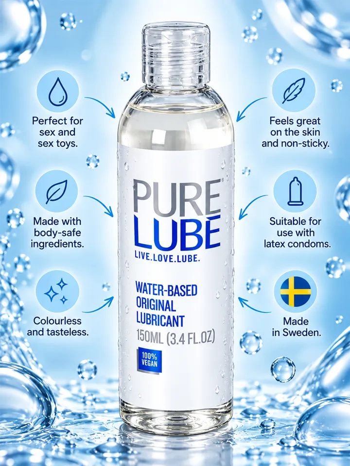 Pure Lube Water-Based Lubricant 150 ml - Lubrikants uz ūdens bāzes 2 [full]