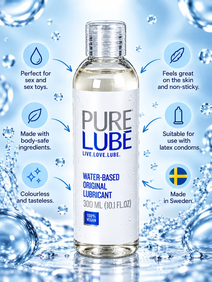 Pure Lube Water-Based Lubricant 300 ml - Lubrikants uz ūdens bāzes 2 [full]