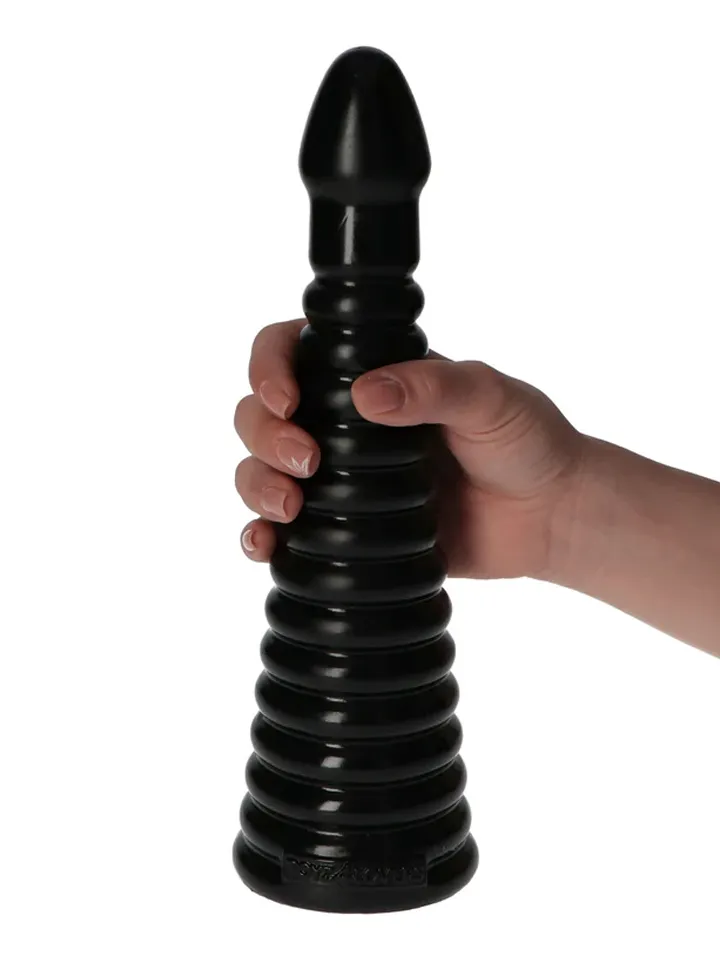 Pyramid-shaped Anal Plug 26 cm - Īpaši spožs anālais spraudnis 1 [full]