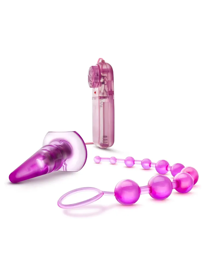 Quickie Kit Pink Anal Kit - Anālā spraudņa komplekts 1 [full]