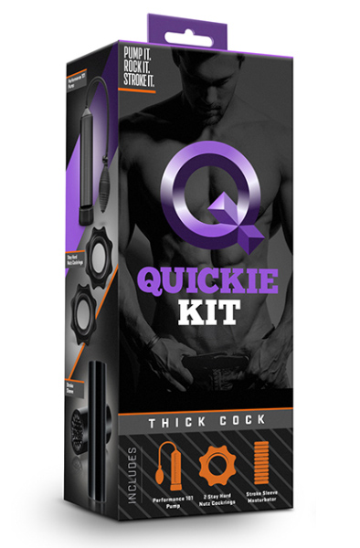 Quickie Kit Thick Cock Black - Penisa sūknis 3 [full]