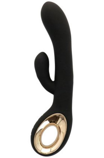Rabbit Vibrator Handy Two Touch Grip Black - Trušu vibrators 3