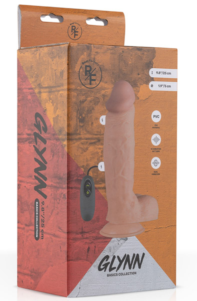 Real Fantasy Glynn Realistic Vibrator 24 cm - Vibrējošs dildo 2