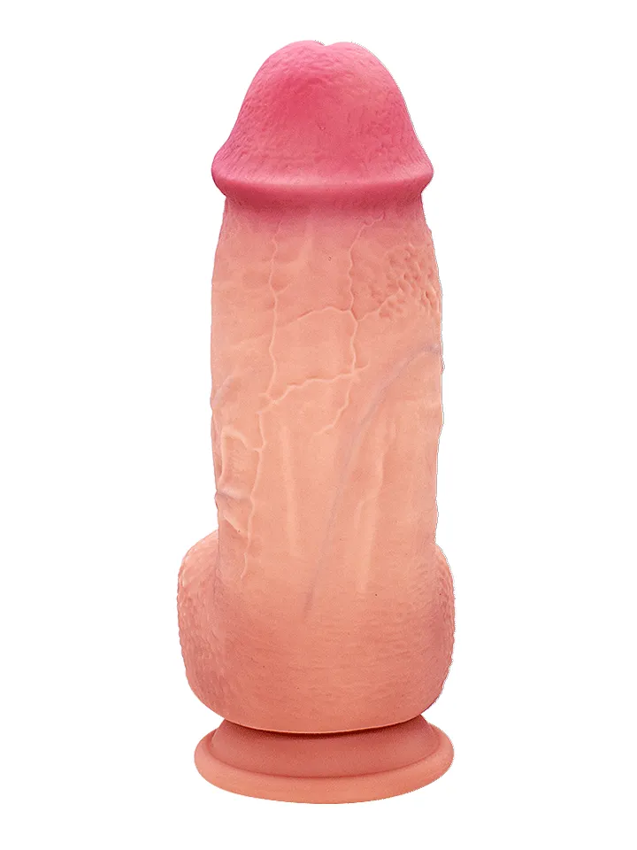 Realistic Chubby Silicone Dildo 21 cm - Dzīvīgs dildo 1 [full]