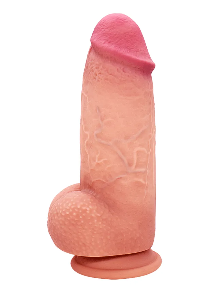 Realistic Chubby Silicone Dildo 21 cm - Dzīvīgs dildo 3 [full]