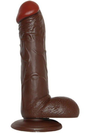 Realistic Dildo Emotion Large Brown 28,5 cm - XL dildo 1