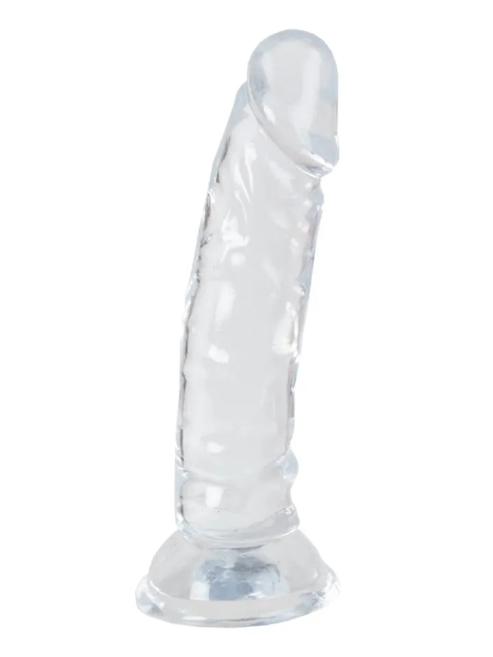 Realistic Mini Dildo Clear 13 cm - Dzīvīgs dildo 1 [full]