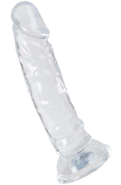 Realistic Mini Dildo Clear 13 cm - Dzīvīgs dildo 3