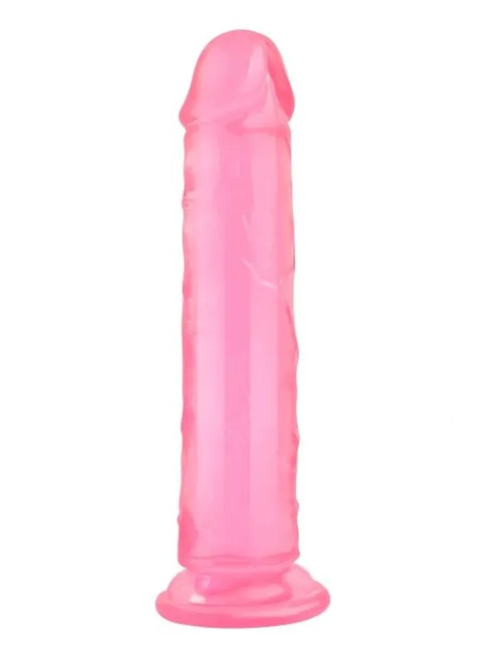 Realistic Penis Crystal Jellies Pink 21,6 cm - Dildo 1 [full]