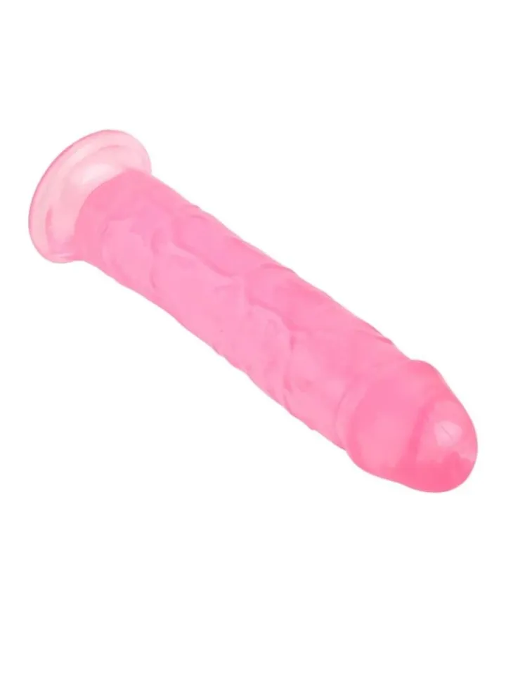 Realistic Penis Crystal Jellies Pink 21,6 cm - Dildo 2 [full]