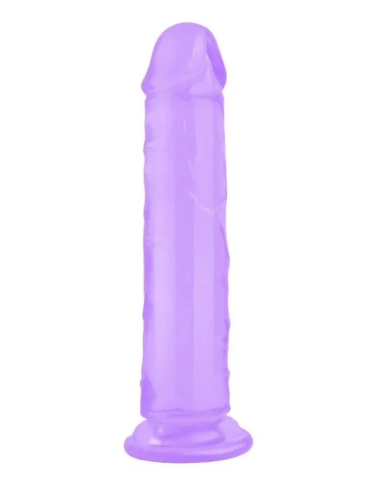 Realistic Penis Crystal Jellies Purple 21,6 cm - Dildo 1 [full]