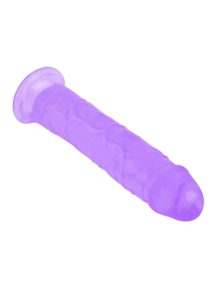 Realistic Penis Crystal Jellies Purple 21,6 cm - Dildo 2 [full]