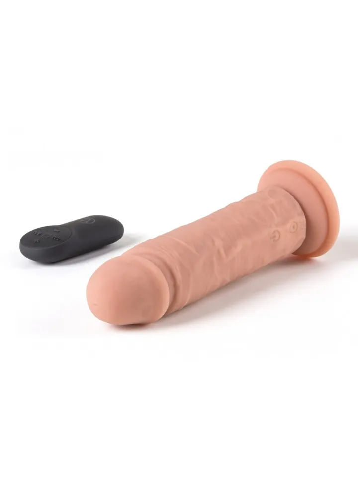 Realistic Vibrating Dildo With Remote 16,5 cm - Vibrējošs dildo 3 [full]