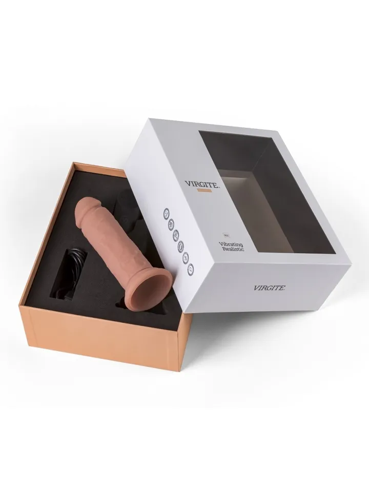 Realistic Vibrating Dildo With Remote 16,5 cm - Vibrējošs dildo 4 [full]