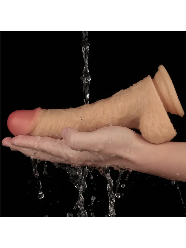 Realistic Vibrating Power Cock 22 cm - Vibrējošs dildo 4 [full]