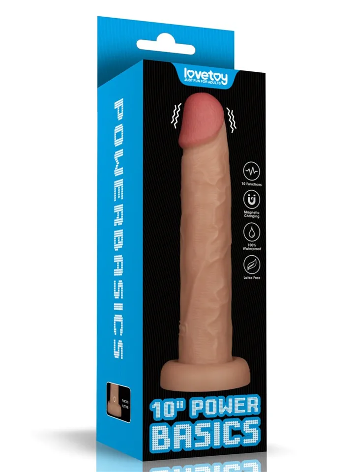 Realistic Vibrating Power Cock 26,2 cm - Vibrējošs dildo 5 [full]