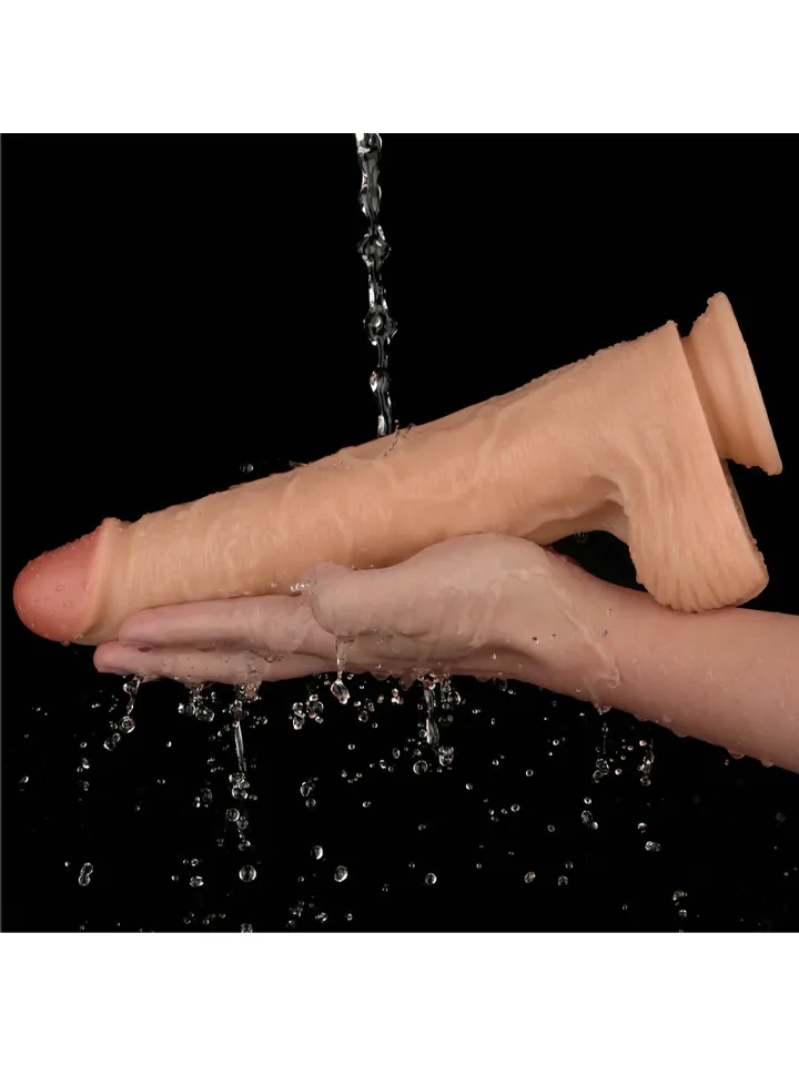 Realistic Vibrating Power Cock 28,3 cm - Vibrējošs dildo 4 [full]